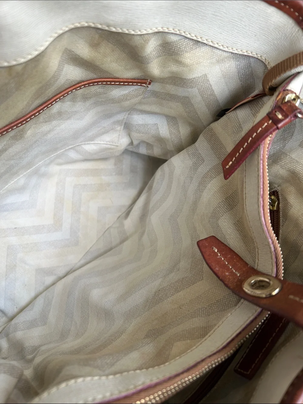 Dooney & Bourke structured leather